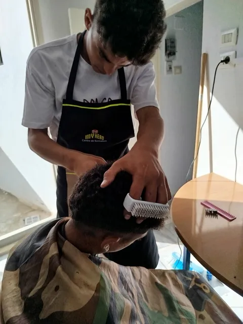 Coupe à la tondeuse