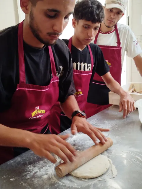 Pâte préparée à la main